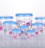 Air Tight Plastic Transparent Container Set (10000ml 7000ml 5000ml 3000ml 2000ml 1000ml 750ml 500ml)