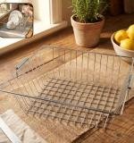 Multipurpose Stainless Steel Kitchen Sink Basket (1 Pc 12x15 Inch)