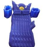 Inflatable Car Bed Set With Lion Head Pillow And Cushions For Comfortable Travel Sleeping (1 Set)