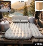Portable Car Air Mattress Bed Set With 2 Pillows And Air Pump