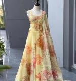 New Modern Embroidery Party Wear Lahenga
