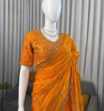 KD 628 Designer Saree With Beautiful Embroidery