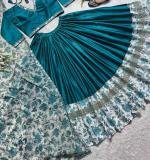 Blue Sequence Work Lehenga
