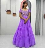 Fox Georgette Gown