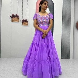 Fox Georgette Gown