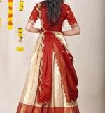 traditionl Kanjiveram Silk Zari Lehanga