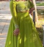 Fox Georgette Lehenga