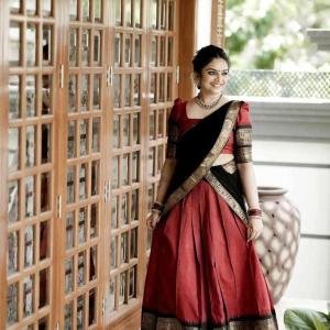 Beautiful Silk Zari Kanjiveram Lehanga