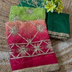 New Star Gota Work Saree