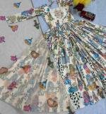 Kalamkari Gown With Real Handwork