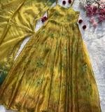 New Digital Printed Premium Gown