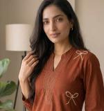 Beautiful Soft Classy Tone Dress