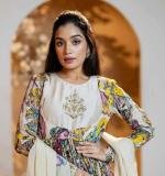 Kalamkari Gown With Real Handwork