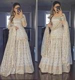 Faux Georgette Party Wear Dress