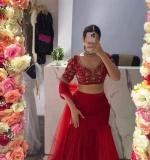 Premium Designer Grey party wear Lehenga