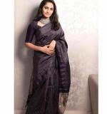 KP 6097 JACQUARD WORK ON SAREEE