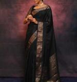 MF 2090 BANARASI SOFT LITCHI SILK CLOTH SAREE