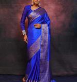 KPR 267 BEAUTIFUL SOFT LITCHI SILK CLOTH SAREE