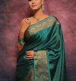 MF 2090 NEW BANARASI SOFT LITCHI SILK CLOTH