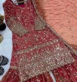 New Embroidery Design Party Wear Dress