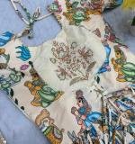 Kalamkari Gown With Real Handwork