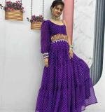 Motedo Print Gown