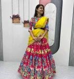 Kalamkari Print Lehenga