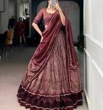 PIYU D NO DIGITAL 25 PARTY WEAR LEHENGA
