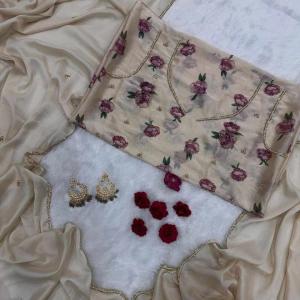 SCnx 1196 Beautiful Rangoli Silk Saree