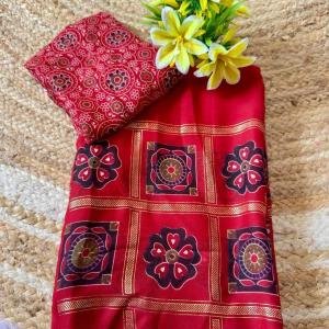 Beautiful Casual Wear Silk Saree