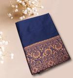 MF 2090 NEW BANARASI SOFT LITCHI SILK CLOTH SAREE