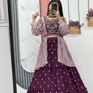 Chinon Real Handwork Lehenga