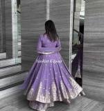 Heavy Fox Georgette Gown