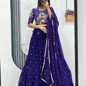 Kalamkari Print Lehenga
