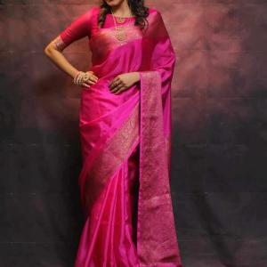 MF 2090 BANARASI SOFT LITCHI SILK CLOTH