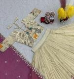 Wedding Wear Beautiful Lehenga With Wine Dupatta