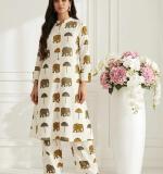 New Elephant Designed Dress