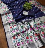 KPR 295 SOFT LITCHI SILK CLOTH SAREE