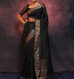 MF 2090 BANARASI SOFT LITCHI SILK CLOTH SAREE