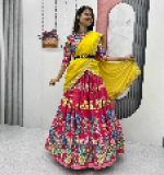 Kalamkari Print Lehenga