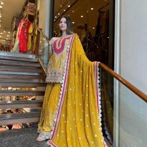 Heavy Faux Georgette Dress
