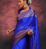 KPR 267 BEAUTIFUL SOFT LITCHI SILK CLOTH SAREE