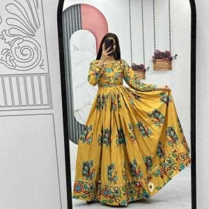 New Kalamkari Gown