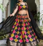 New Textured Party Wear Lehenga