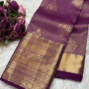 KPR 299 SOFT LITCHI SILK CLOTH SAREE