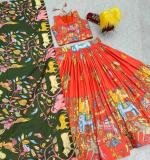Kalamkari Lehenga