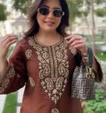 New Beautiful Premium Fabric Dress