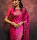 MF 2090 BANARASI SOFT LITCHI SILK CLOTH