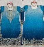 Havy Chinon Blue Designer Suit