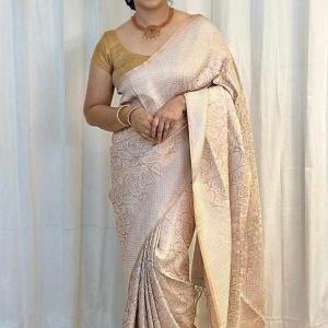 KP 298 BEAUTIFUL RICH PALLU SAREE